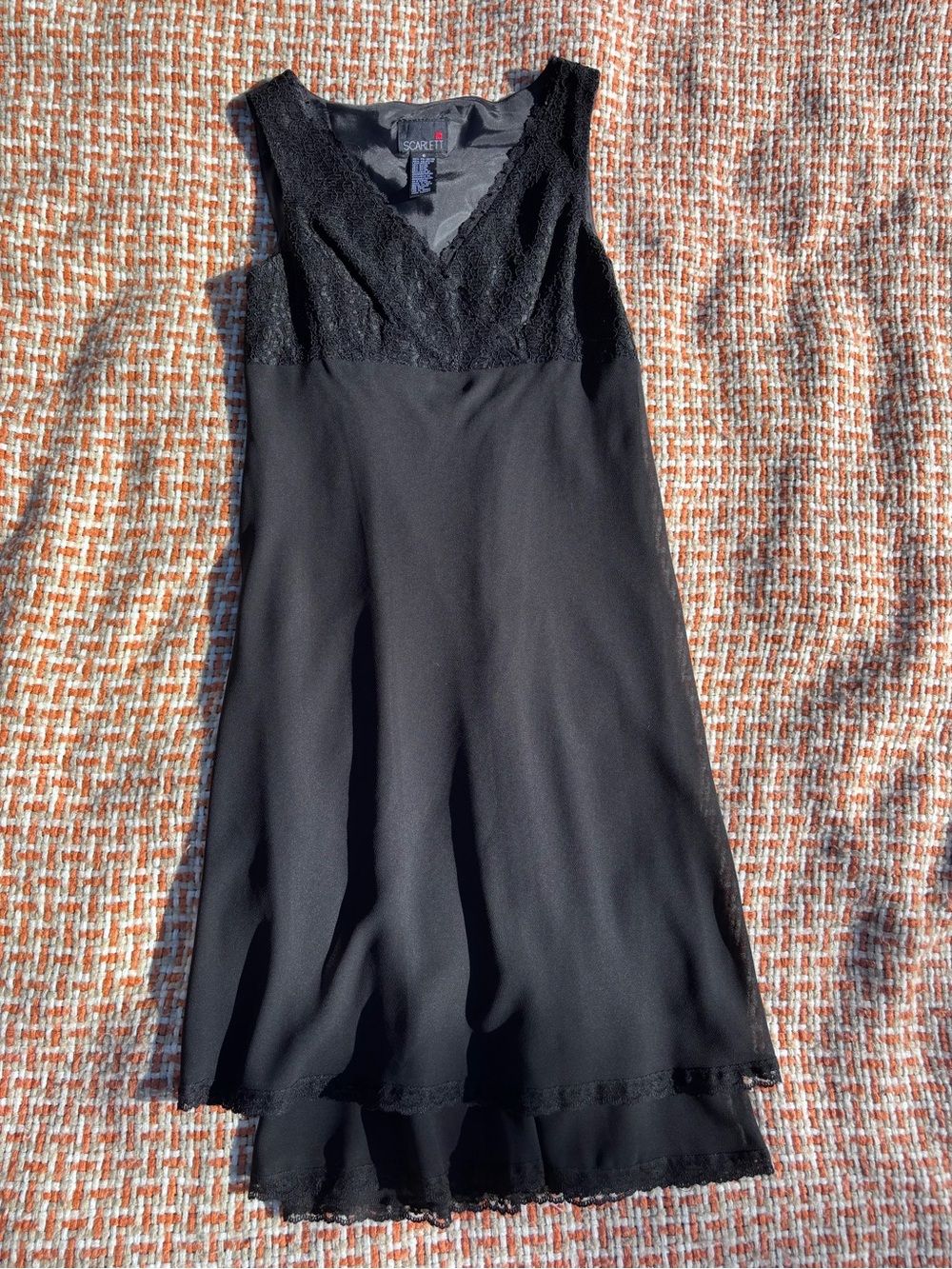 Little black vintage dress Y2K